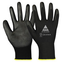 Artikelbild: Hase Handschuh PU schwarz