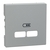 SCHNEIDER MTN4367-0460 CENTRAALPLAAT VOOR USB ALUMINI