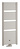 Kermi Basic-50 Badheizkörper, BH: 1770 mm 899 x 35 mm, weiss, gerade Form