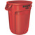 Rubbermaid BRUTE Round Container - 121 Litres - Red