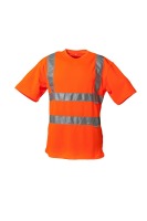Planam Warnschutz 2095068 Gr.4XL T-Shirt uni orange