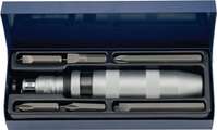 NORDWEST Handel AG Zestaw narzędzi do odkręcania śrub 8 częśc. 1/2 cala w kasetce z blachy stalowej