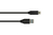 kabelmeister® Anschlusskabel USB 3.0, USB 3.0 A Stecker an USB-C™ Stecker, CU, schwarz, 5m