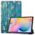 Samsung Galaxy Tab S6 Lite 2020-2022 Trifold caster hard shell cover with auto wake function - Blossom Style Tablet-Hüllen