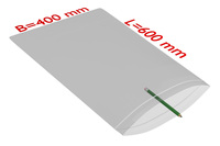 PE-Druckverschlussbeutel, 400 x 600 mm, 50 µ, transparent