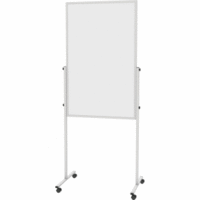 Moderationstafel Maulsolid Filz/Whiteboard 75x120cm grau/weiß
