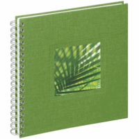 Spiralalbum 24x25cm Nature Palm grün 50 Seiten
