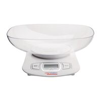 Weighstation Compact Add & Weigh Scale with Removable Bowl 5kg - Plastic