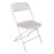Bolero PP Folding Chairs in White - UV and Rain Resistant - Pack of 10