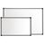 Olympia Magnetic Board in White with Aluminium Frame Lightweight - 600x900mm