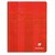 CLAIREFONTAINE Cahier brochure rigide Metric 21x29,7cm 192 pages 90g quadrillées 5x5. Coloris assortis