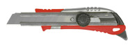 Normalansicht - Ecobra Cutter-Teppichmesser, ideal für Handwerker, mit verlängerter Stahlführung am Griffende, Klinge 18 mm