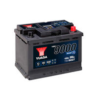 Batterie(s) Batterie voiture Yuasa Start-Stop AGM YBX9027 12V 60Ah 640A