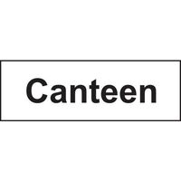 Canteen sign