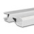 LED Sockelleisten-Profil HIDE BOTTOM, für 2 LED-Strips, Direkt / Indirekt, Aluminium pulverbeschichtet, IP20, Schwarz RAL 9005
