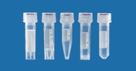 1ml Microtubes PP with screw-cap PP with lid closure