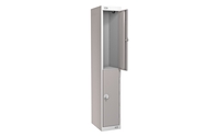 MORESECURE 2 DOOR GREY LOCKER M12512GUGU00