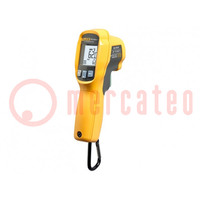 Infrared thermometer; LCD; -30÷650°C; Accur.(IR): ±1%,±1°C; IP54