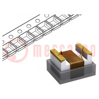 Inductor: wire; SMD; 1210; 100nH; 980mA; 0.24Ω; Q: 60; ftest: 25MHz