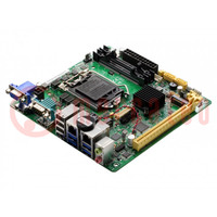 Mini-ITX alaplap; LGA1151 kompatibilis; 170x170mm; 12VDC; DDR4