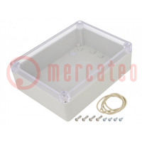 Enclosure: multipurpose; X: 125mm; Y: 165mm; Z: 55mm; Ritec; IP65