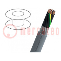 Wire; MOTIONLINE® ADVANCED; 3G1mm2; PVC; grey; 600V