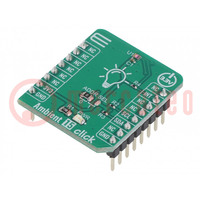 Click board; basetta prototipo; Comp: TSL2584TSV; 3,3VDC