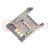 Connector: for cards; SIM; without ejector,with cover; SMT; PIN: 6