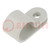 Fixing clamp; Cable P-clips; ØBundle : 11mm; W: 10mm; polyamide