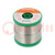 Soldering wire; Sn95,5Ag3,8Cu0,7; 700um; 0.5kg; lead free; reel