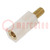 Insulating sleeve; Int.thread: M4; L: 15mm; UL94V-2; Mat: polyamide