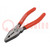 Pliers; universal; 160mm; for bending, gripping and cutting