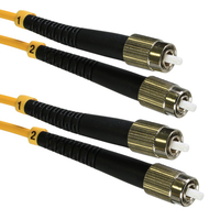 Cablenet 10m OS2 9/125 FC-FC Duplex Yellow LSOH Fibre Patch Lead