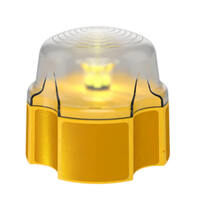 Skipper-LED Warnlicht, Betrieb Batterie oder Akku, wiederaufladbar am Gerät