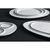 Anwendungsbild zu COSTA NOVA »Ambar« Teller flach, rund, 3-geteilt, white, ø: 202 mm