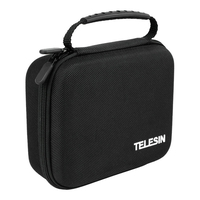 TELESIN ÉTUI RIGIDE DE TRANSPORT POUR DJI OSMO POCKET 3, ÉTUI EN POLYURÉTHANE PORTABLE, RÉSISTANT AUX CHOCS ET ÉTANCHE, SAC DE P