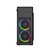 Obudowa Midi Tower Fornax M100RGB ATX wentylatory RGB Czarna