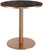 Tischplatte Marvani rund; 60x2.5 cm (ØxH); kupfer/schwarz/marmoriert; rund