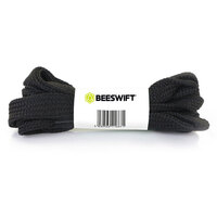 Beeswift Flat Boot Lace Black 90