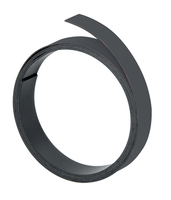 Magnetband, beschriftbar, 1000 mm x 20 mm, schwarz
