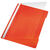Plastik-Hefter Standard Recycled, A4, langes Beschriftungsfeld, PP, orange
