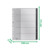 Plastikregister Recycle A-Z, A4 Maxi, PP, 20 Blatt, schwarz