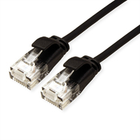 ROLINE GREEN 21.44.3957 kabel sieciowy Czarny 5 m Cat6a U/UTP (UTP)