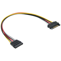 InLine 29651B SATA-kabel 0,5 m Meerkleurig