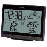 Technoline WS 9252 digital weather station Black