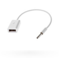 Microconnect AUDUSBF cavo audio 3.5mm USB tipo A Bianco