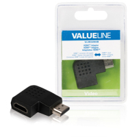Valueline VLVB34903B changeur de genre de câble HDMI Noir
