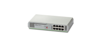 Allied Telesis AT-GS910/8-50 Nie zarządzany Gigabit Ethernet (10/100/1000) Szary