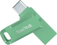 SanDisk Ultra Dual Drive Go USB 64GB USB-Stick USB Type-A / USB Type-C 3.2 Gen 1 (3.1 Gen 1) Grün