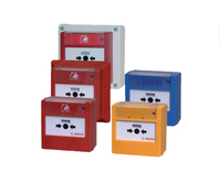 Bosch FMC-420RW-HSRRD pulsador de alarma contra incendios Rojo, Blanco